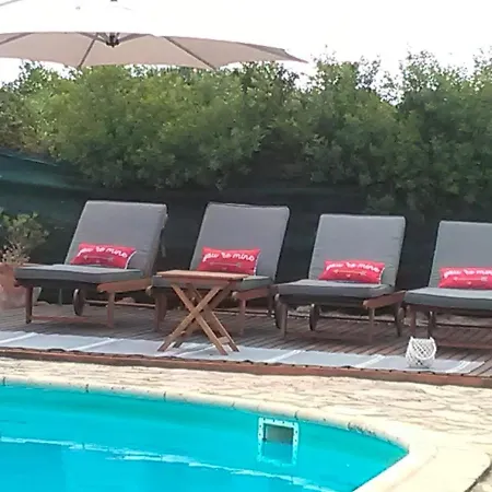 With 4 Bedrooms In With Wonderful Mountain View Private Pool Enclosed Garden 5 Km From The Beach * Μάφρα